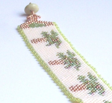 Palm Tree Resort Cuff Bracelet