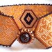 Bracelet Peyote, Plus Size Bracelet,  Handbeaded Kokopelli