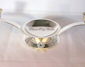 Unity Candle Holder Bling Wedding Rhinestone Choice Color Choice