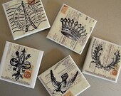 Magnets / Paris Theme / Set of 5