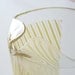Clear Pitcher with Yellow Stripes