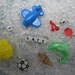 I Spy Bag - Wipeable, Personalized, ABCs and Colors - - Yellow and Orange Dinosaurs