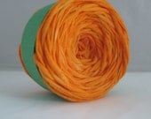 Hand Dyed T Shirt Yarn- Clementine 60 Yards