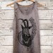 Savannah Vortex - Antelope coffee Unisex Triblend Tank - by Bark Decor