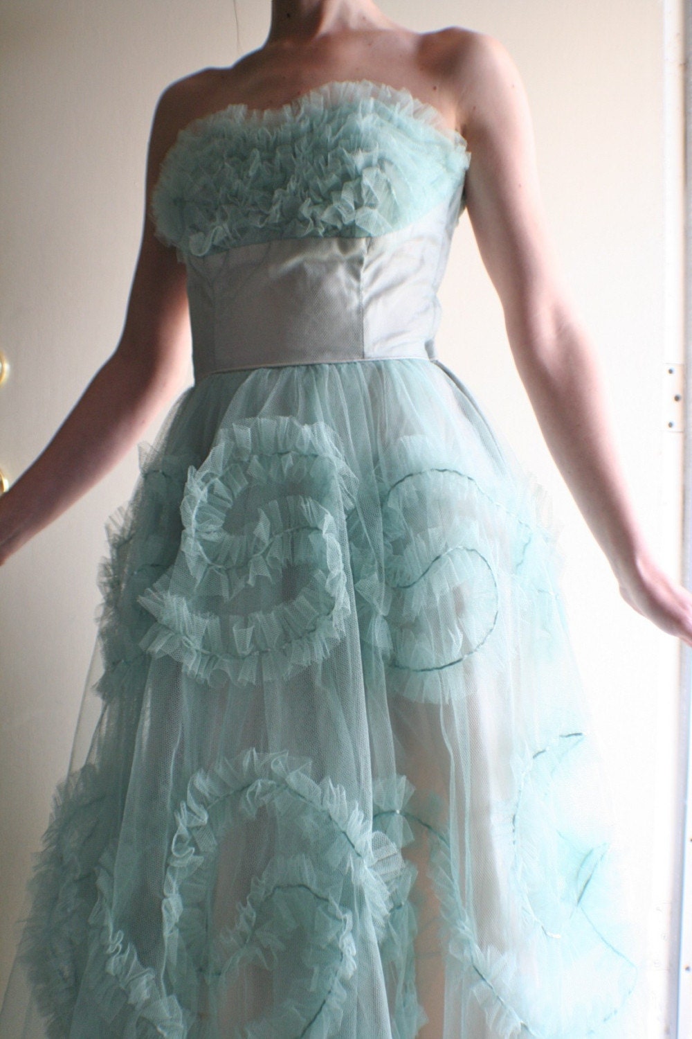 vintage 1950s DREAM dress
