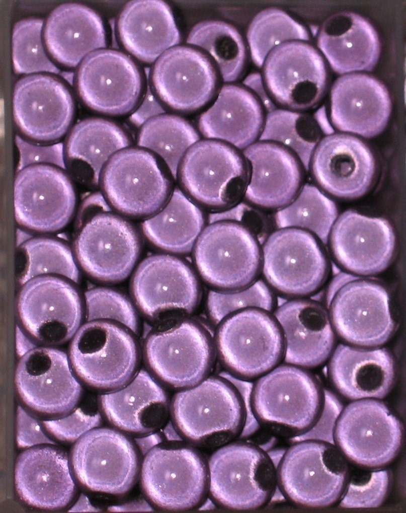25 Acrylic Miracle Beads - Lilac  Illusion - 8mm