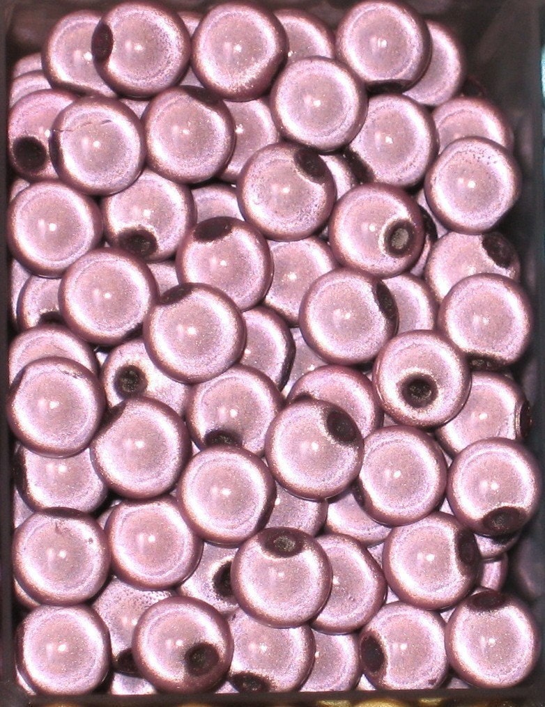 25 Acrylic Miracle Beads - Icy Pink Illusion - 8mm