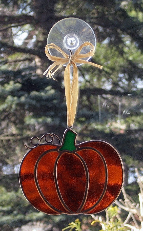 Pumpkin Suncatcher