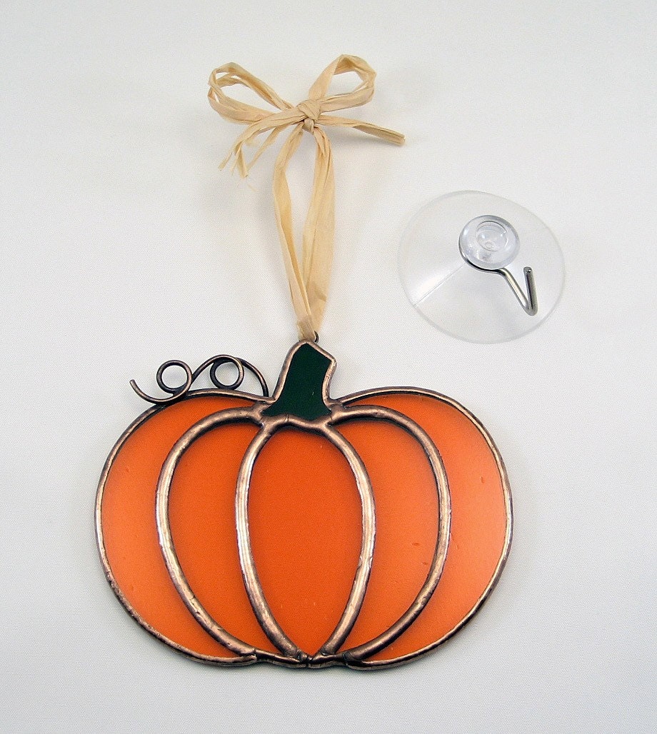 Pumpkin Suncatcher