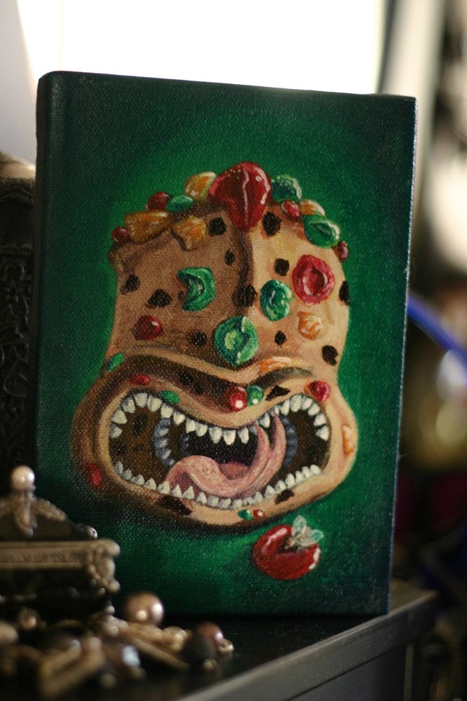 Ferocious Fruitcake - original painting
