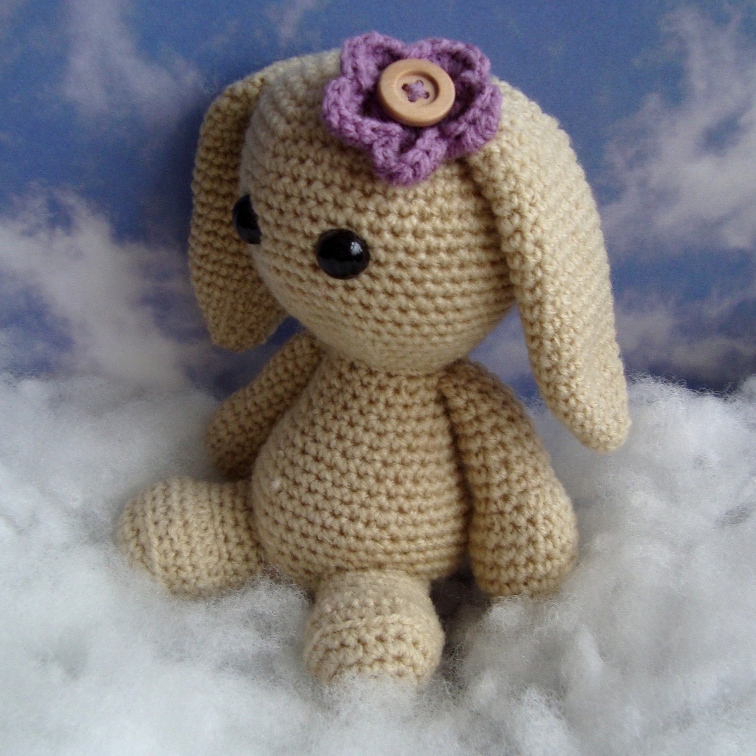 Petal The Bunny - A PDF Amigurumi Crochet Pattern