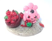 Custom Hand Sculpted Pokemon Sculpture and Base--You choose the Pokemon and Environment and I Sculpt it For You
