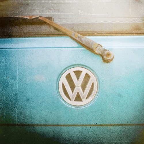 I've got the Volkswagon blues - 8X8 Fine Art Vintage Photograph