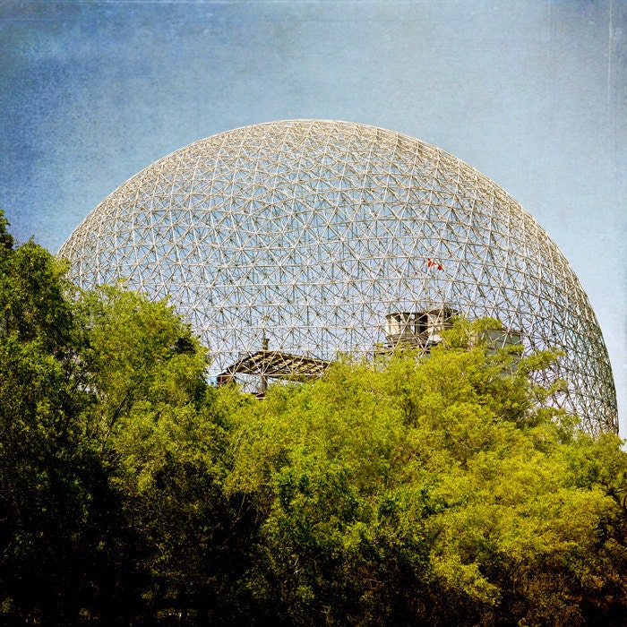 Geodesic Dome - Fine Art Photograph - Montreal Landmark Series