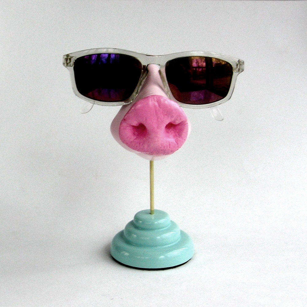 Pig Nose Eyeglass Stand, Eyewear Storage, Glasses Organizer, Sunglasses Holder, men, women