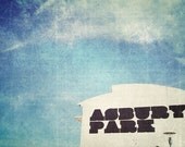 Boardwalk Photography, Asbury New Jersey, Signs, Modern - Love, Asbury 8x12 Fine Art Photograph by Tina Crespo