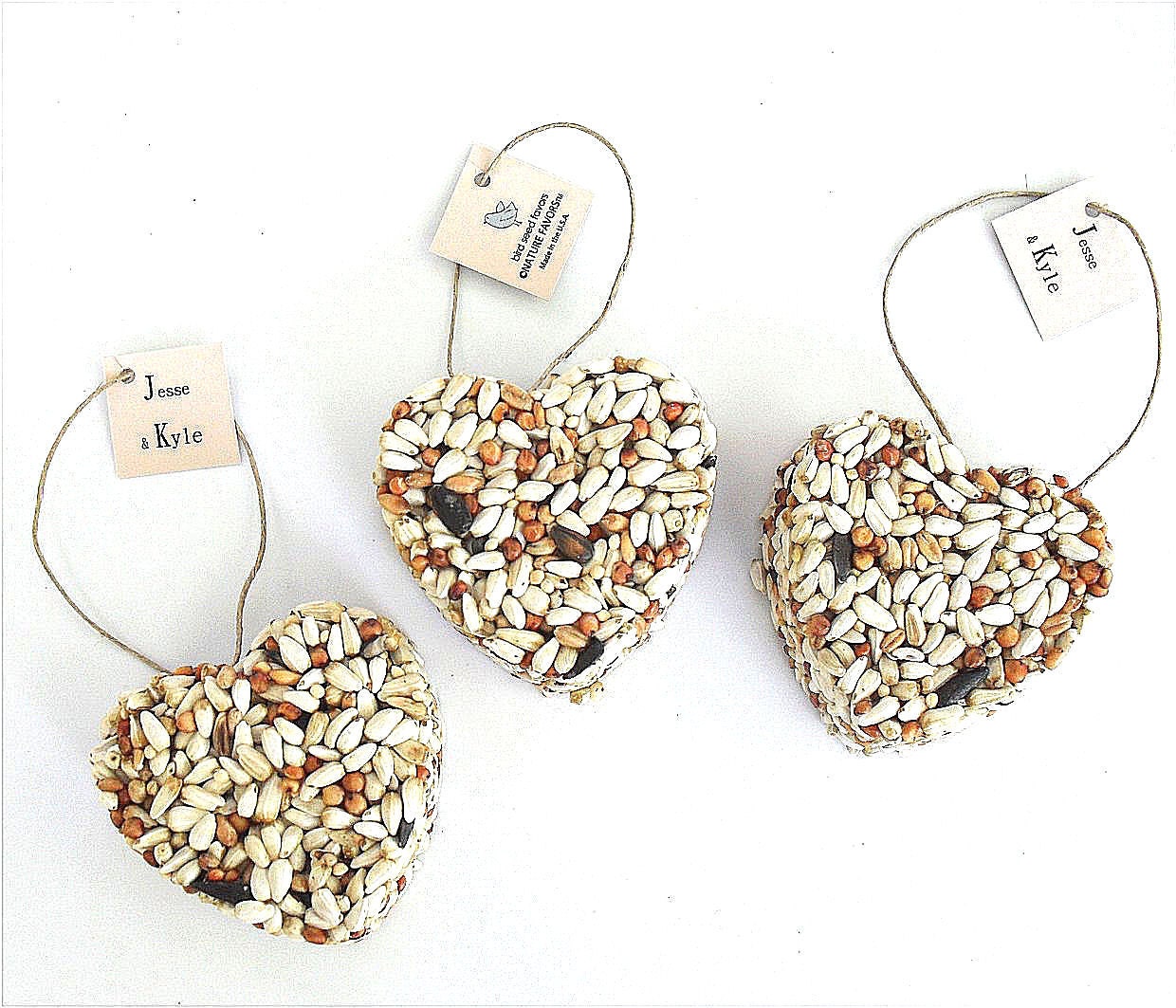 200 Wedding Bird Seed Love Bird Ornament - rustic, vintage, boho chic style