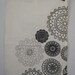 doily tea towels - set of two