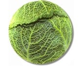 Cabbage Round Mousepad
