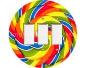 Giant Lollipop Triple Decora Rocker Switch Plate Cover