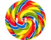 Giant LollipopTriple Toggle Switch Plate Cover