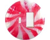 Peppermint Candy Toggle and Decora Rocker Switch Plate Cover