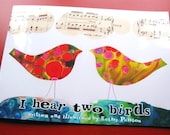 PICTURE BOOK    I Hear Two Birds (counting book, learn to count)
