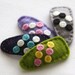 Modern Bean Hair Clip - Dot Candy (Willow)