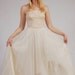 Vintage 50s Wedding Dress LACE & TULLE Ivory  Princess Party Dress
