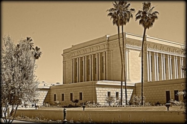 Mesa Arizona Temple Print II