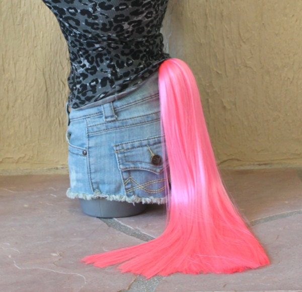 Fluttershy costume cosplay wig - soft pink wig / friendship is magic / my little pony cosplay / pegasus