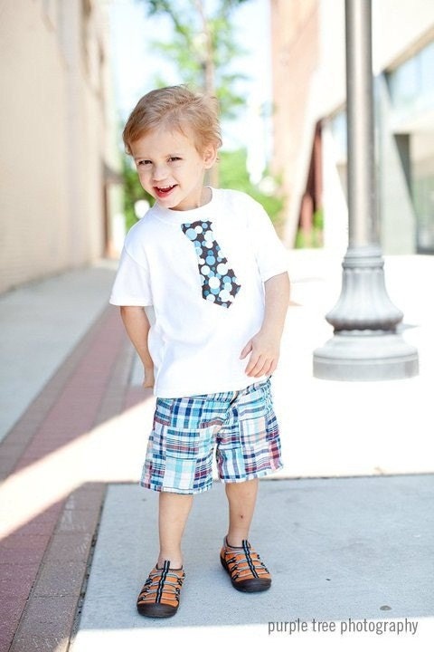 Bubble Tie s/s Gerber Onesie or Shirt - NB - 5T