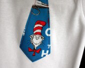 Dr. Seuss Cat in the Hat Tie s/s Gerber Onesie or Shirt - NB - 5T