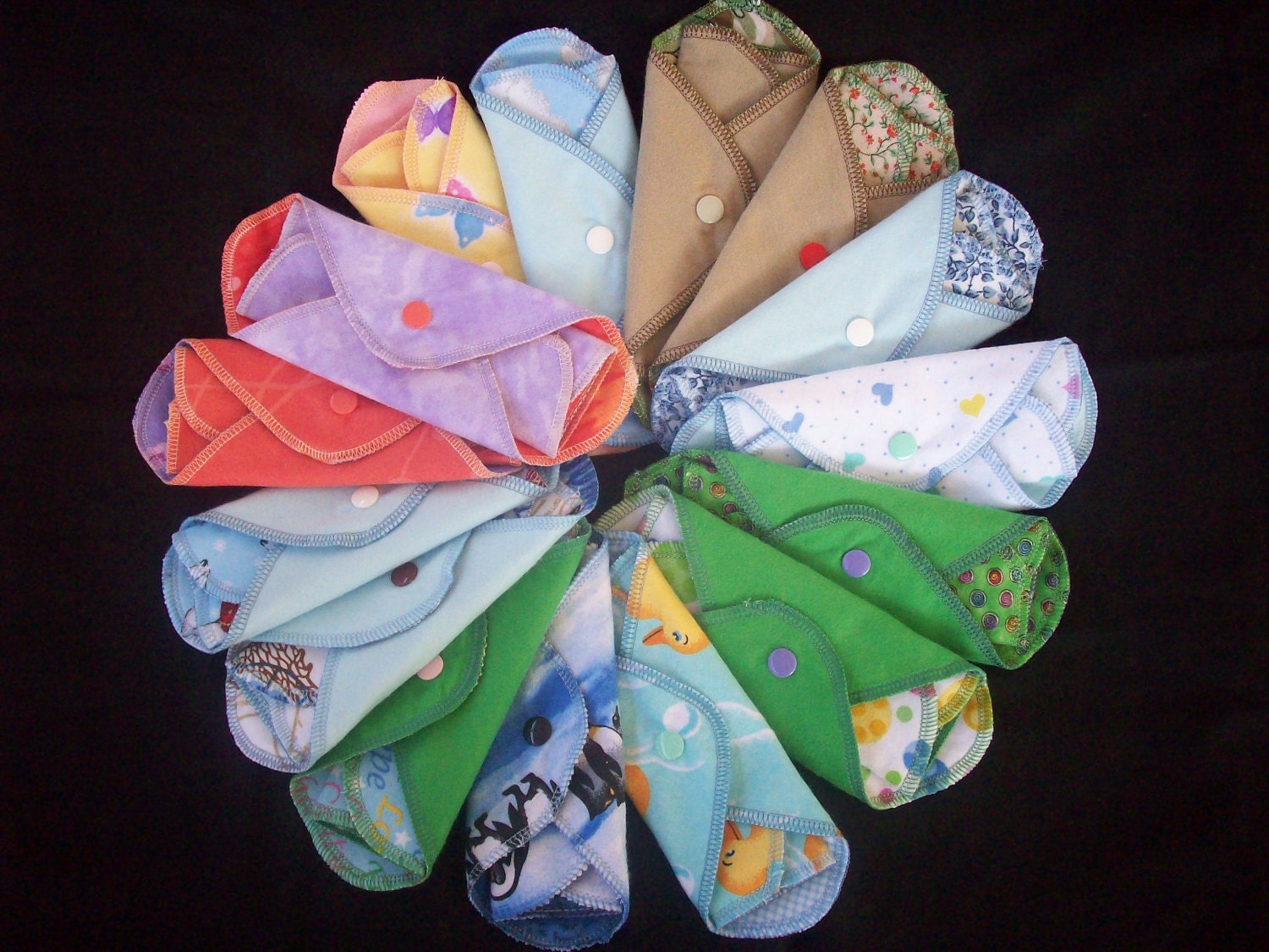 Single MamaBear LadyWear Quick-Dry menstrual pad, pantiliner - Light/Medium Flow