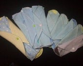 Set of 9 MamaBear LadyWear Quick-Dry cloth menstrual pads - Heavy, Medium & Light Flow
