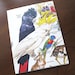 Map Australia Land of Living Fossils 1979  Souvenir