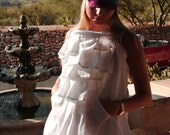 Nursing Top-The Feeder Frock Baby Nursing Cover-Femme Couture-Switchback Ruffle Style-Pick Your Color
