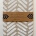 Linen Chevron Tea Towel