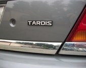 TARDIS Custom Car Emblem