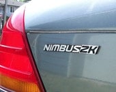 Nimbus 2000 Custom Car Emblem