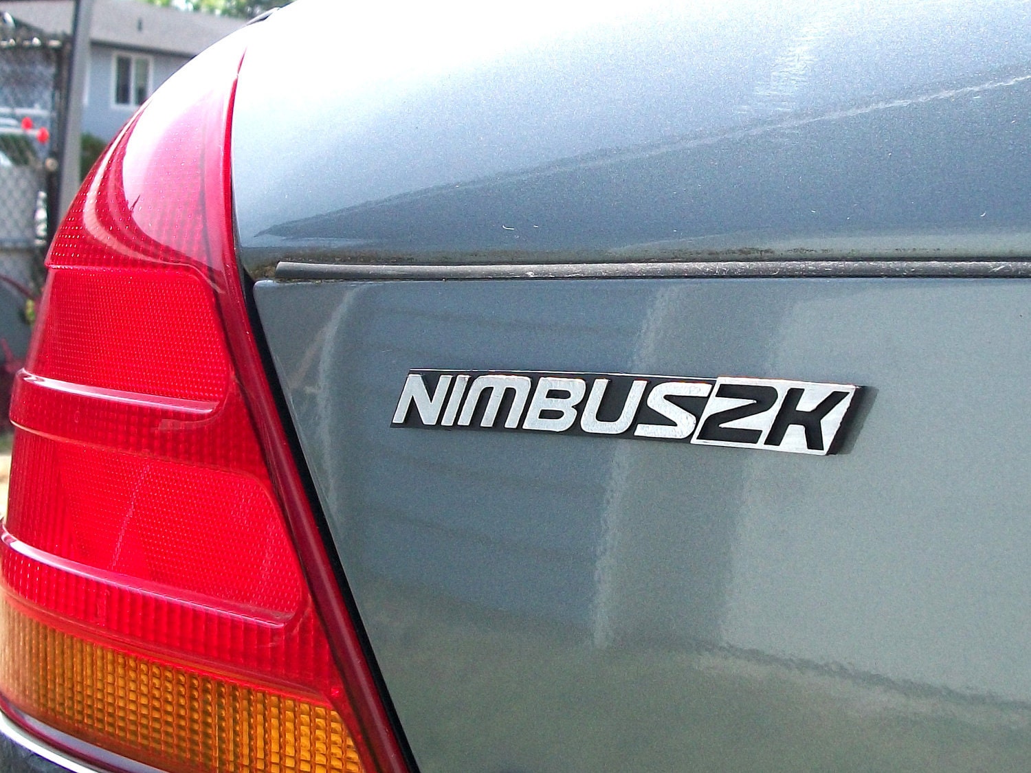 Nimbus 2000 Custom Car Emblem