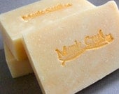 Natural Handcrafted Soap - Mimosa Shea Butter Soap, Cold Process, Citrus Scented