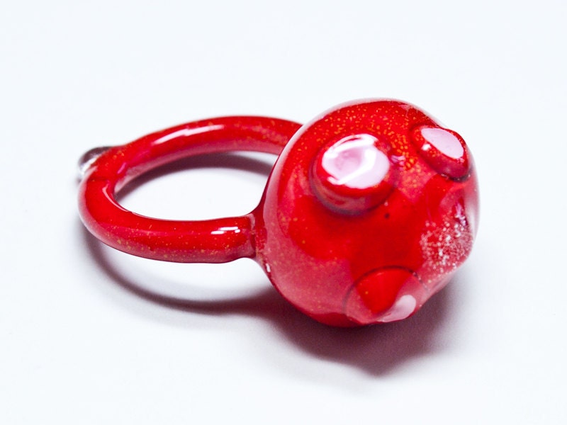 Red Clot with Pink Suckers