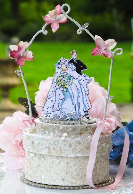 Just For Fun 1920 s Bride and Groom DISPLAY PIECE