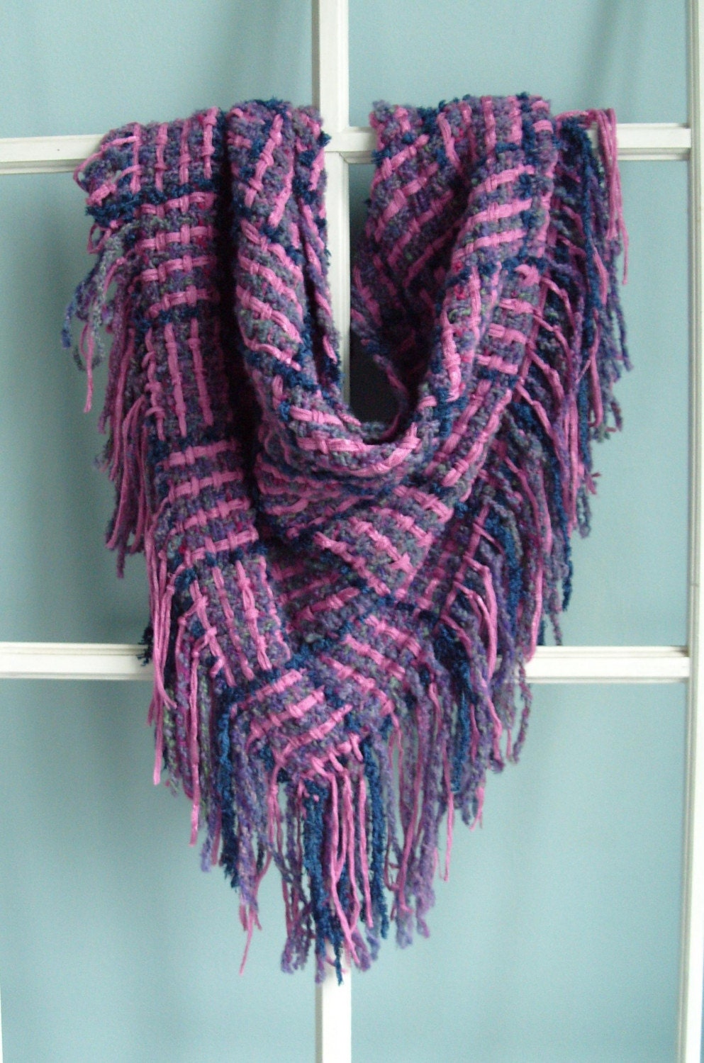 Handwoven Triangle Scarf