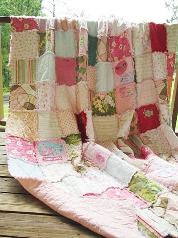 Queen Memory Quilt, Made with your Clothing, ALL NATURAL, fresh modern handmade heirloom
