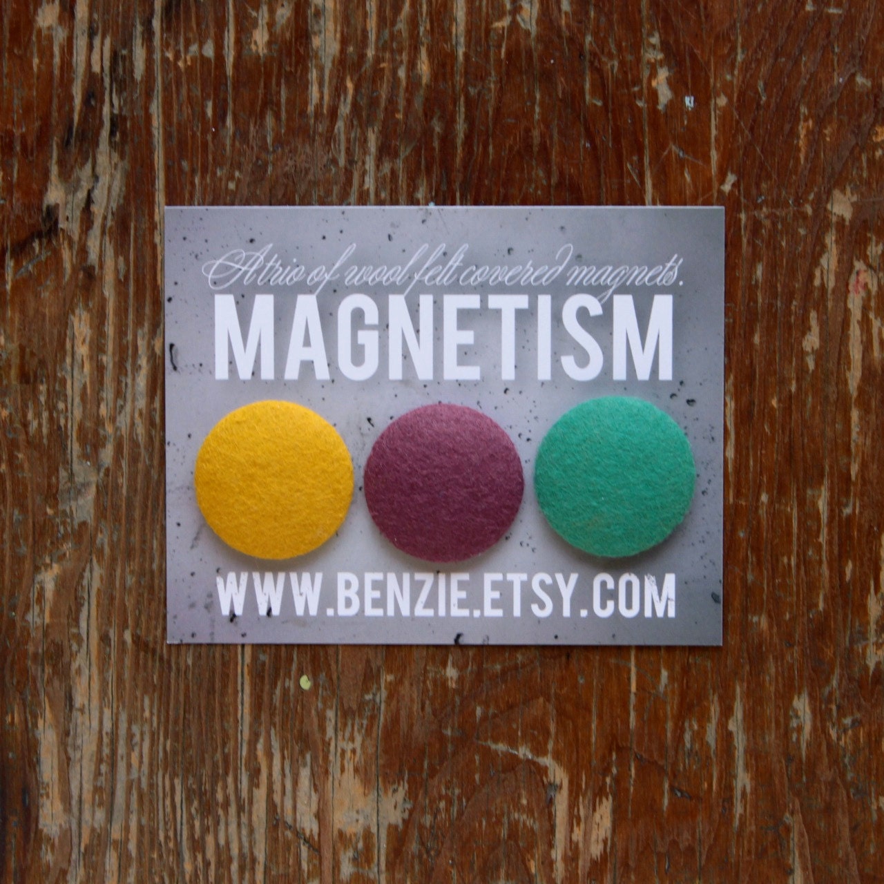 Magnets -super strong and felt covered // Autumn Bijoux