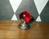 Gothic Witch Wizard Magic Crystalball dollhouse miniature