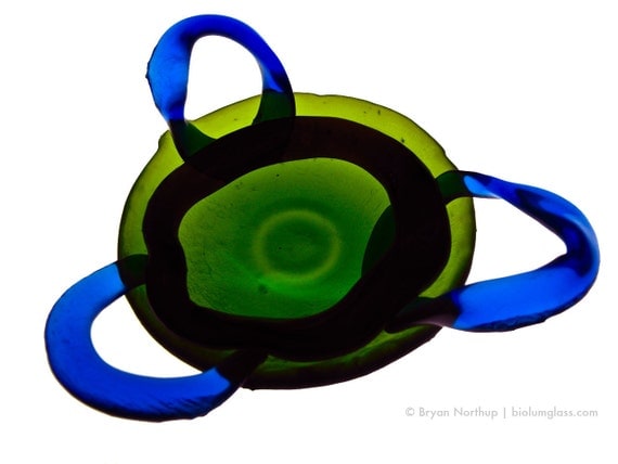 Recycled Glass Finger Bowl