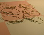 Gold Stretch Loops 8 inch
